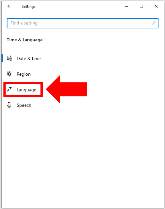 Set Windows Language