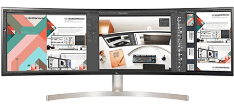 LG 49WL95C-W UltraWide monitor.