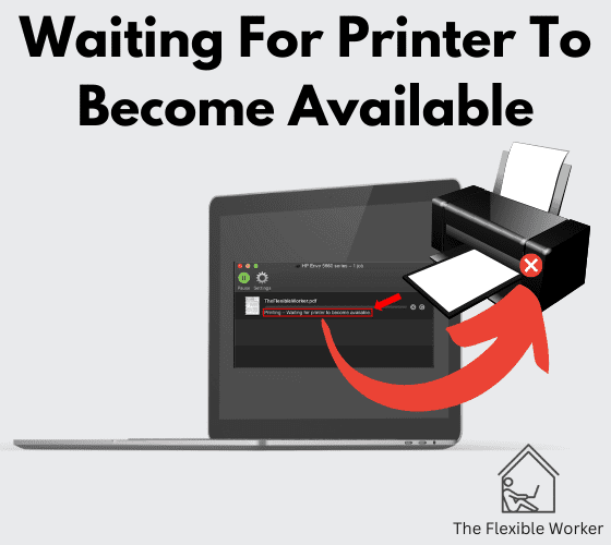 Waiting for printer to become available