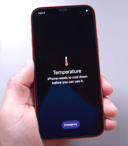 Iphone 12 overheating