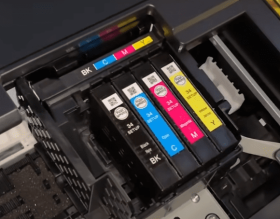 How to change ink in epson printer