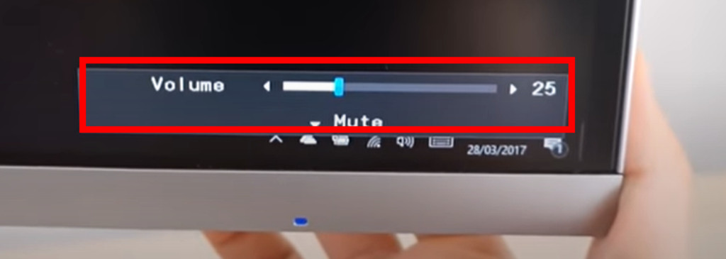 Change Samsung monitor volume levels