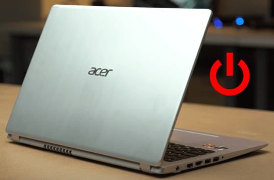 Acer laptop won't turn on