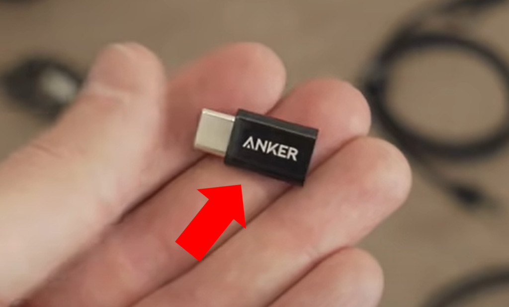 Micro-USB to USB-C converter