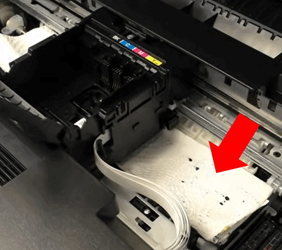 HP printer ink cartridge housing unit
