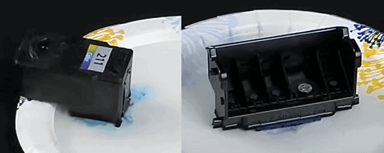 Cleaning the Epson printhead