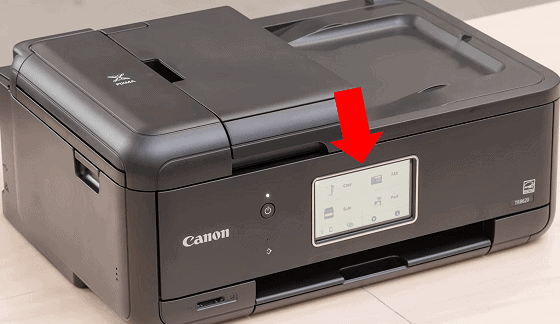 Canon Printer LCD