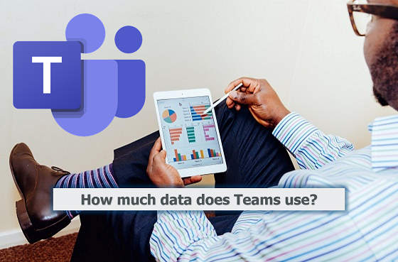 How much data does Teams use