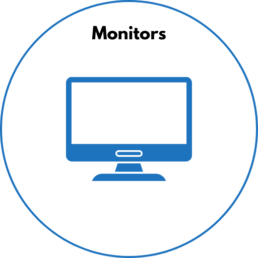 "Monitors" category homepage image